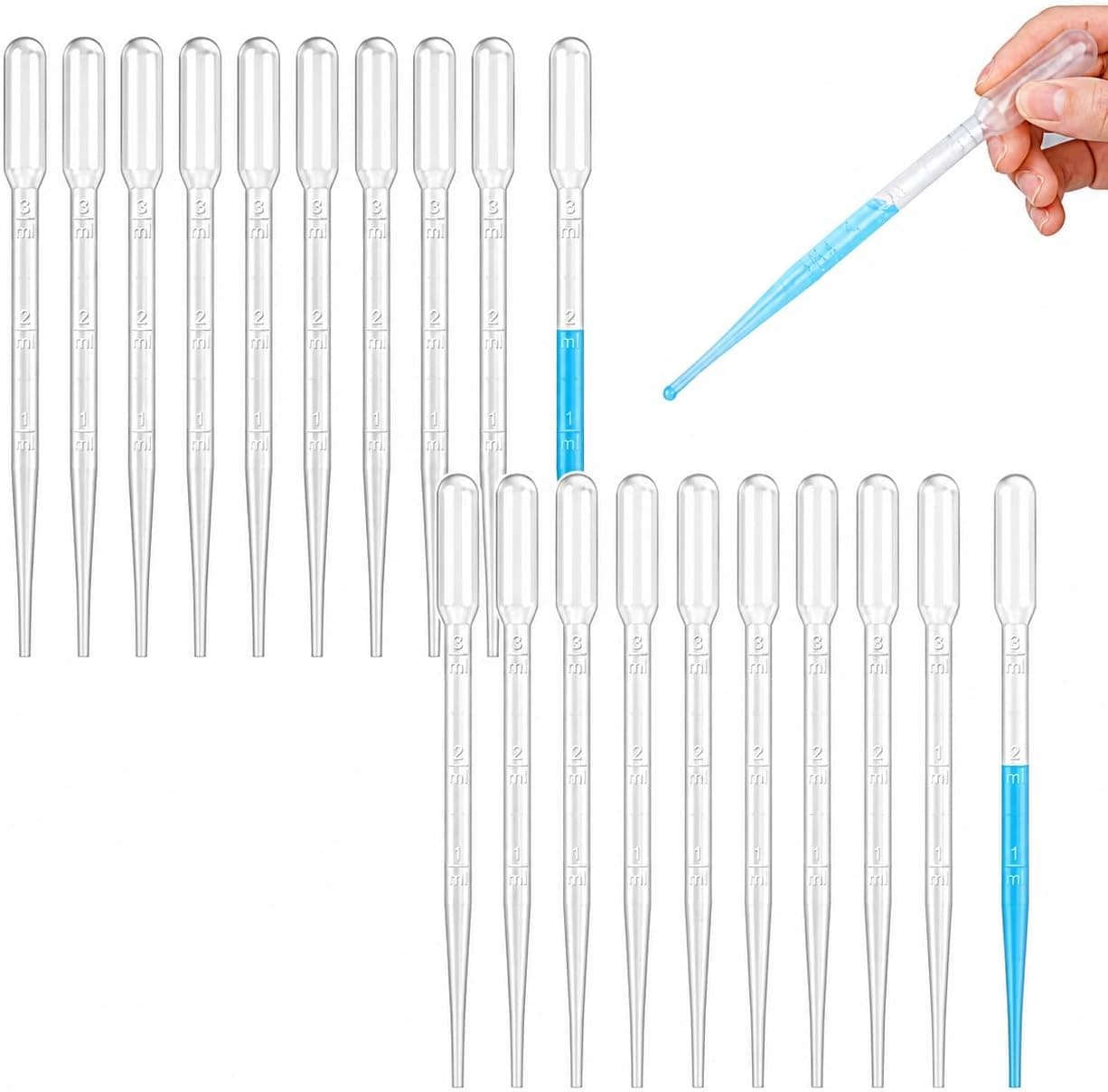 3ml Disposable Transfer Pipettes